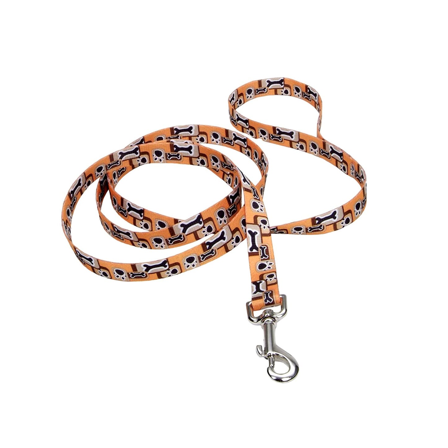 Coastal Correa Pet Attire Styles 1.20 M - Naranja C/Huesitos