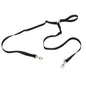 Coastal Correa Doble Correa Nylon Walking Syst 5/8'' X 1.20 M - Negro